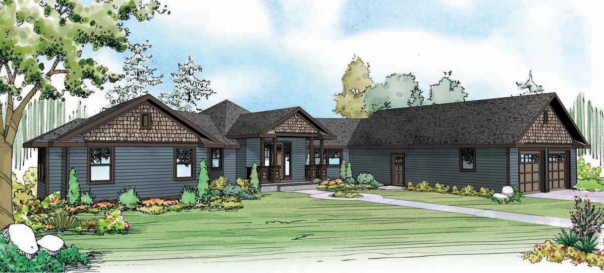 Mountain View 10-558 Home Plan Mountain View 10-558, Country House Plans, Hexagonal Home Plan