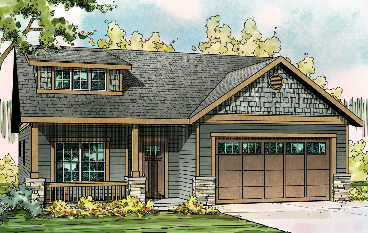 Cedar Ridge 30-855 Cedar Ridge 30-855, Craftsman Home Plan