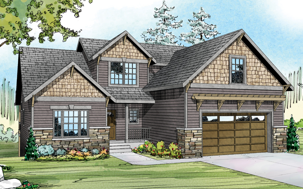 Brookville 30-928 - New House Plan - Cottage Home Plan