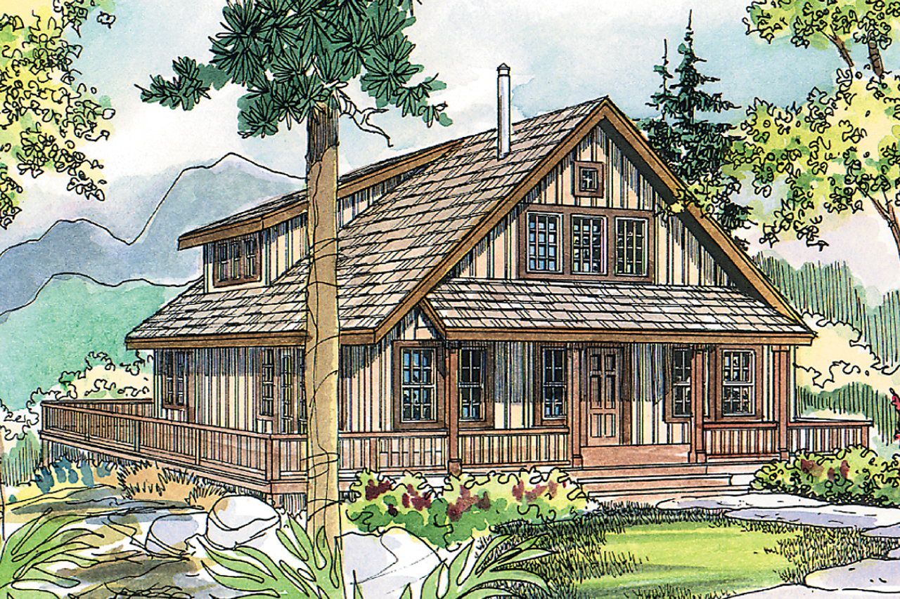 Cottage House Plan, Vacation Home Plan, Cabin Plan, Arden 30-329
