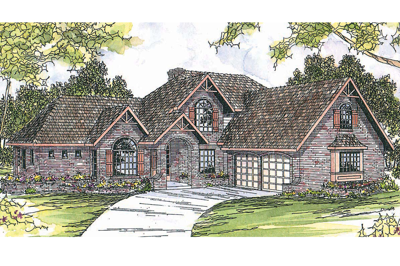 Marcellus 10-301 Featured House Plan of the Week, European House Plan, Home Plan, Marcellus 10-301