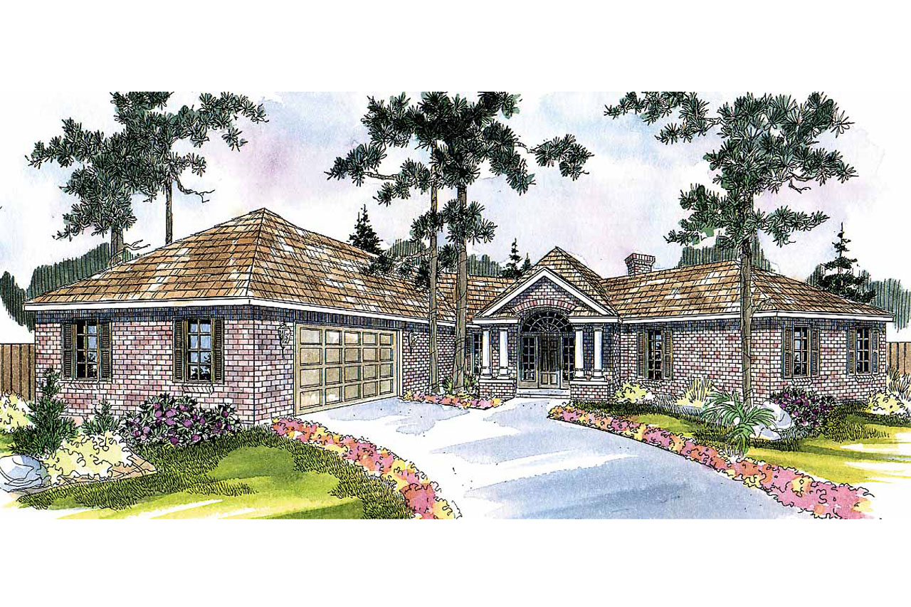 Hamilton 10-446 Featured House Plan of the Week, Ranch House Plan, Home Plan, Hamilton 10-446