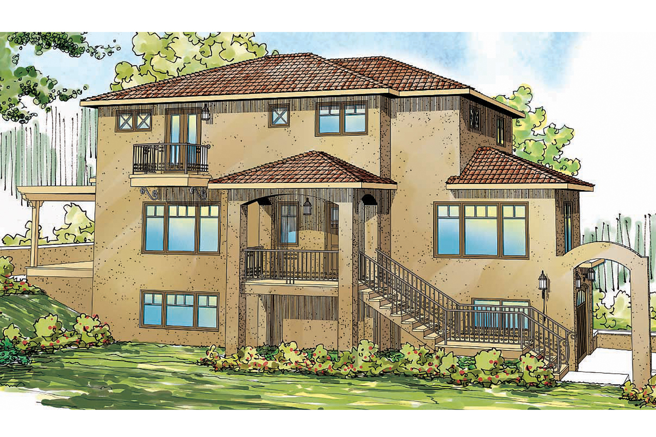 Featured House Plan of the Week, Southwest Home Plan, Santa Rosa 30-800