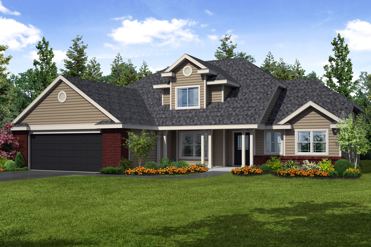 Featured House Plan of the Week, Traditional House Plan, Home Plan, Chivington 30-260